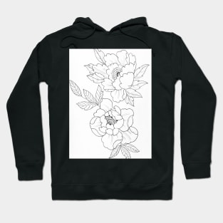 peonies Hoodie